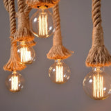 Vintage Rope Pendant Light