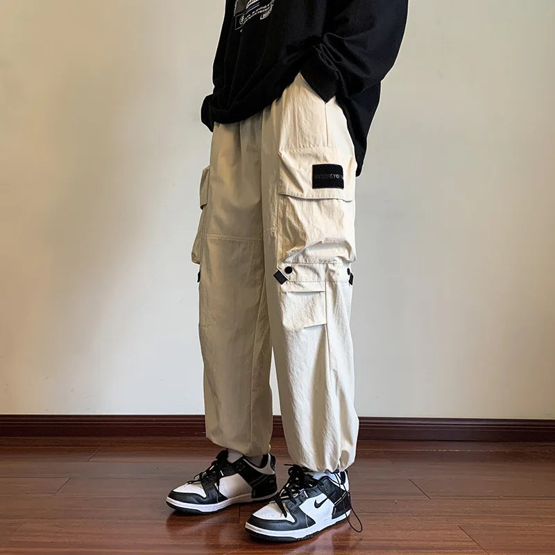 Y2K Tapered Casual Cargo Pants