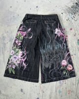 Y2K Vintage Patchwork Jorts
