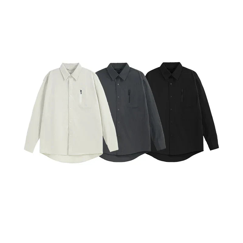 Solid Minimal Oversized Shirt