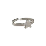 Gothic Punk Adjustable Open Ring