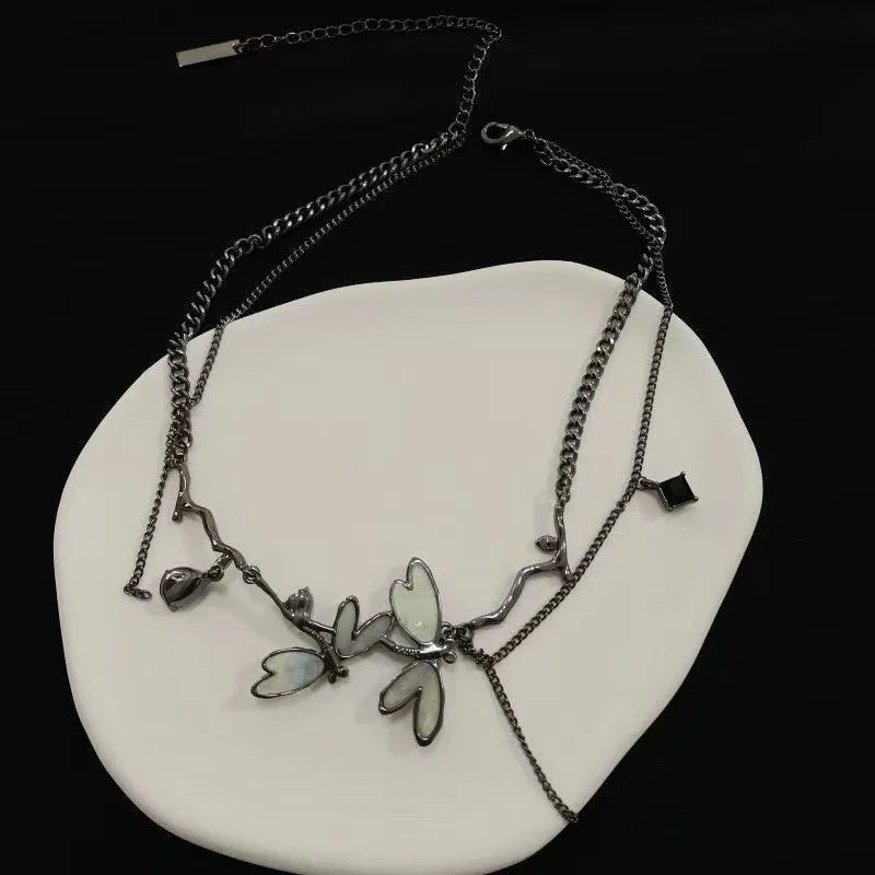 Fairycore Dragonfly Necklace