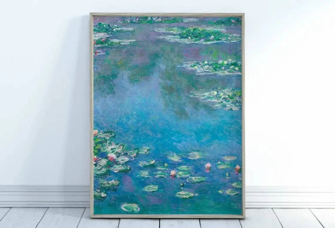 Monet Abstract Landscape Art