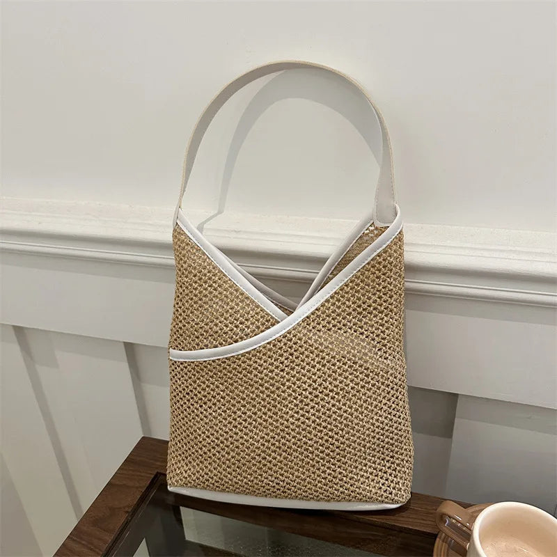 Woven Summer Shoulder Bag