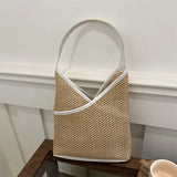 Woven Summer Shoulder Bag