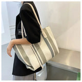 Stripped Women's Shoulder Bag