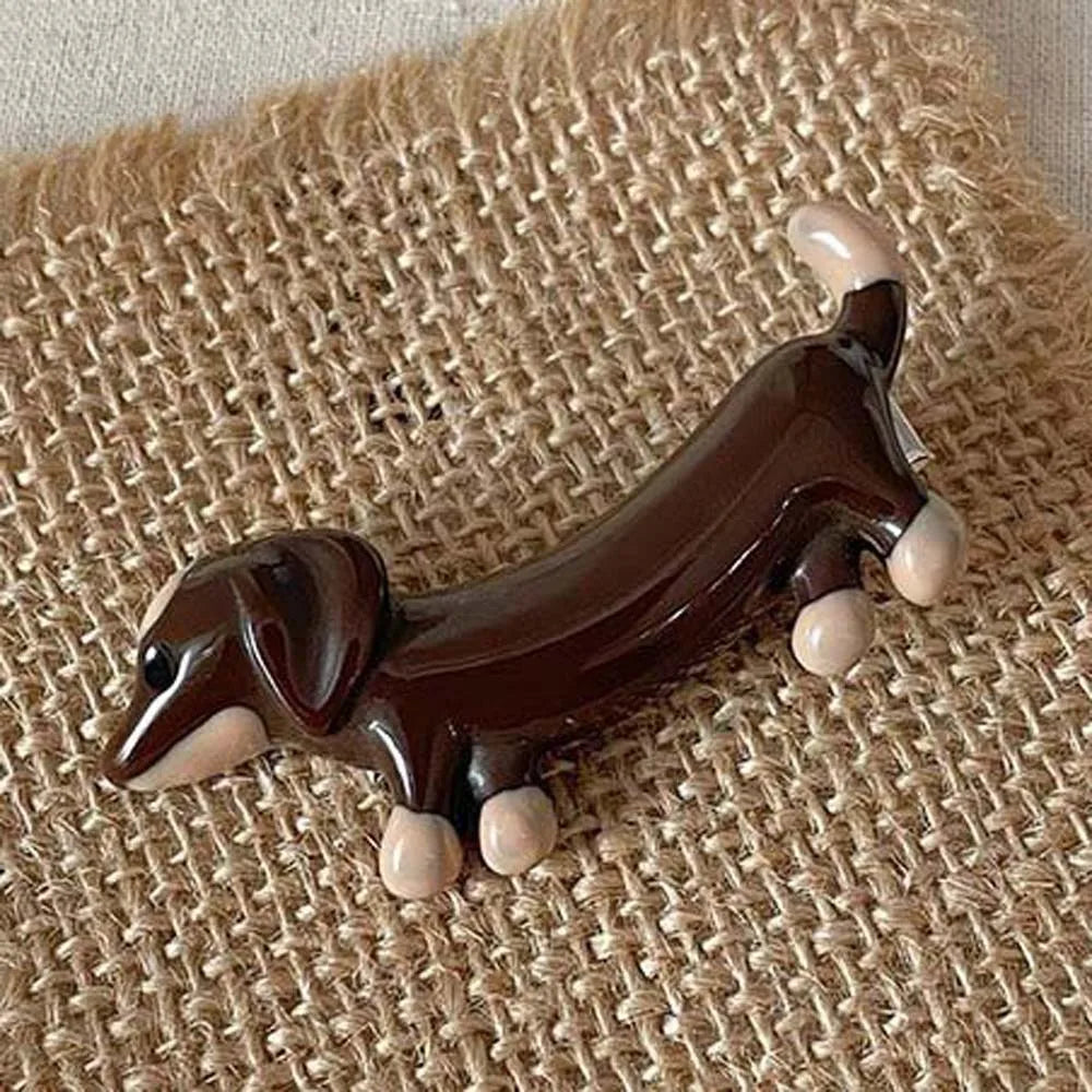 Animal Shaped Cute Dachshund Necklaces