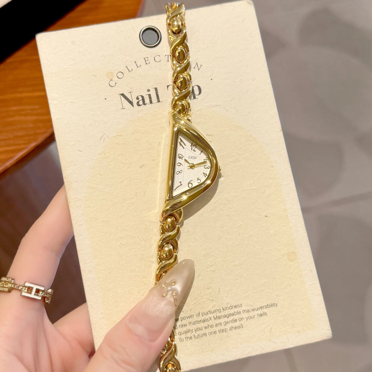 Irregular Triangle Wrist Watch