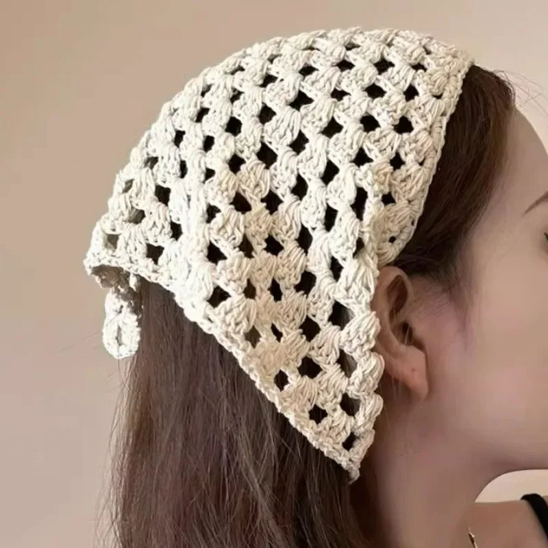 Vintage Knitted Hollow Out Headband