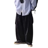 Japanese Wide-leg Retro Cargo Pants