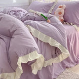 Ruffle Lace Princess Style Bedding Sets