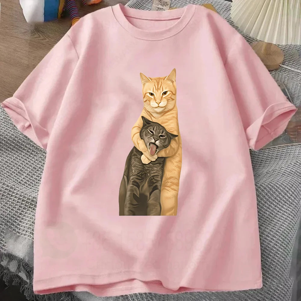 Y2K Hug Cats Tee