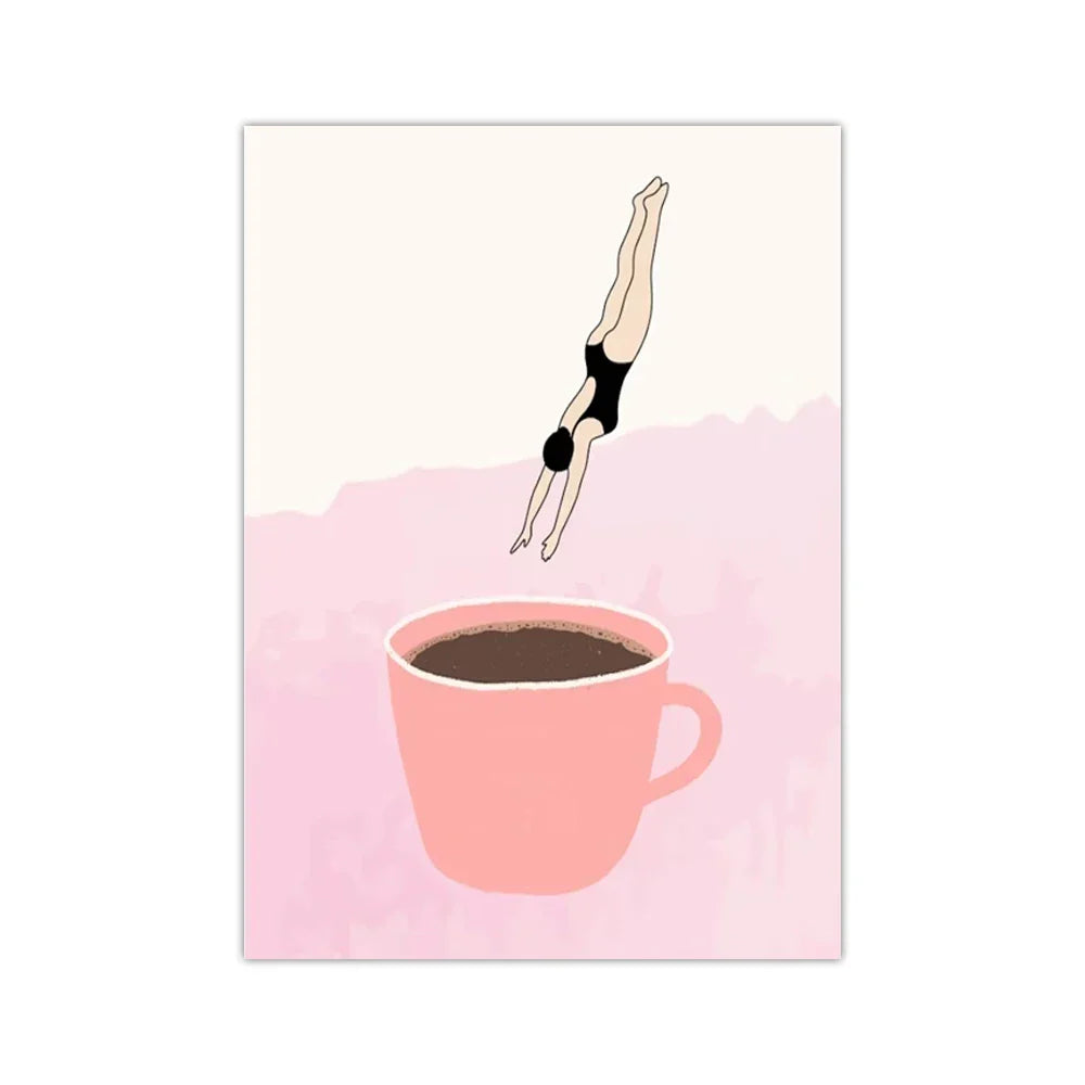 Retro Coffee Poster