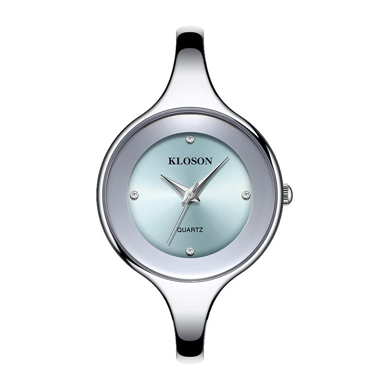 Elegant Stylish Silver Ladies Watch