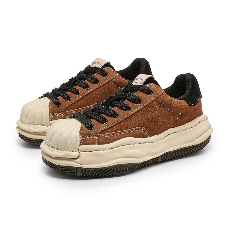 Colorful Retro Punk Skater School Sneakers