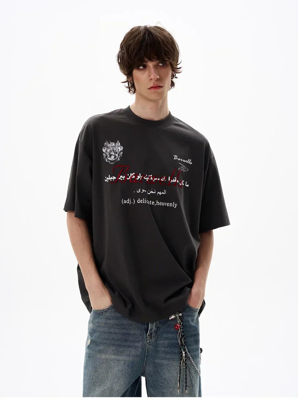 Vintage Letter Print Quoted T-Shirt