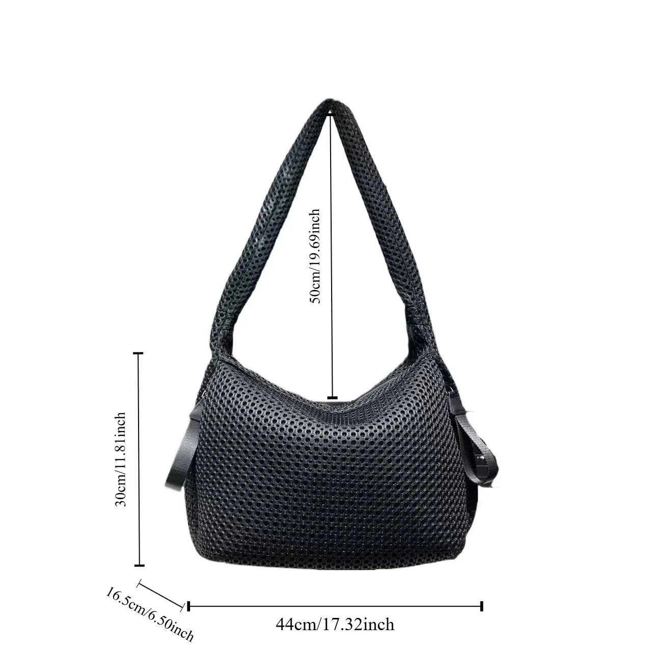 Y2K Mesh Shoulder Bag