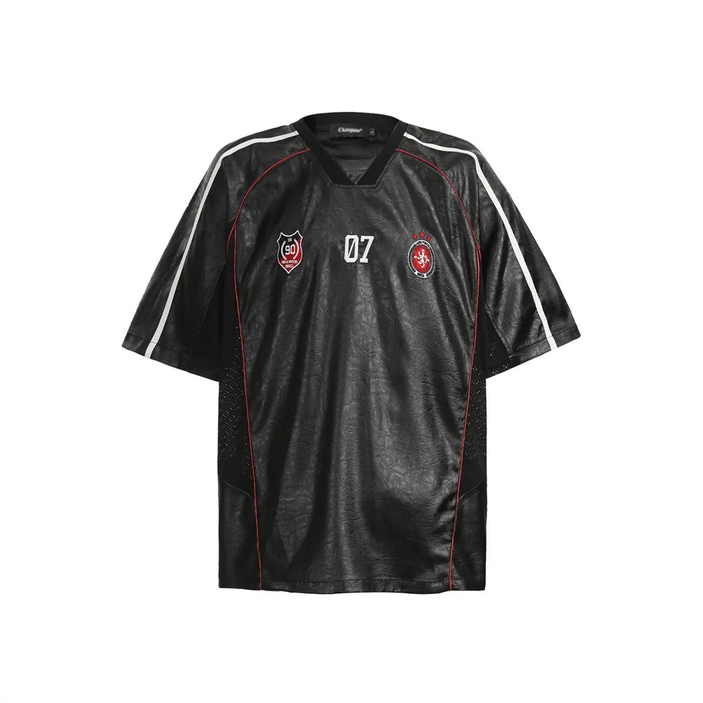 Vintage Embroidered Short Sleeve T-Shirt