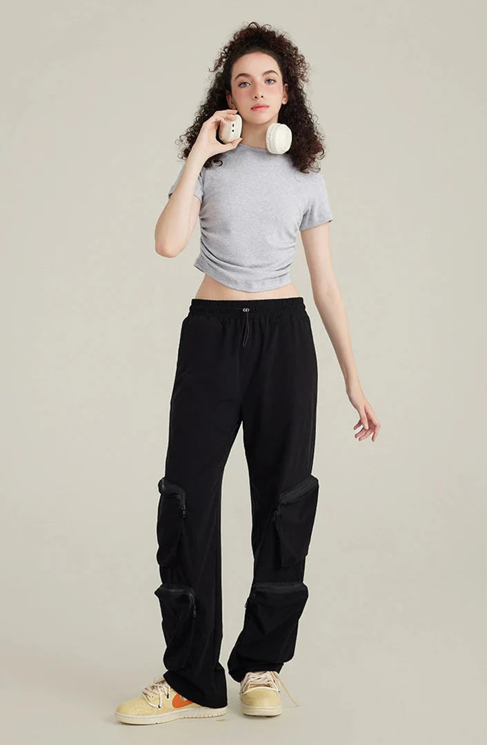 Acubi Basic Crop Top