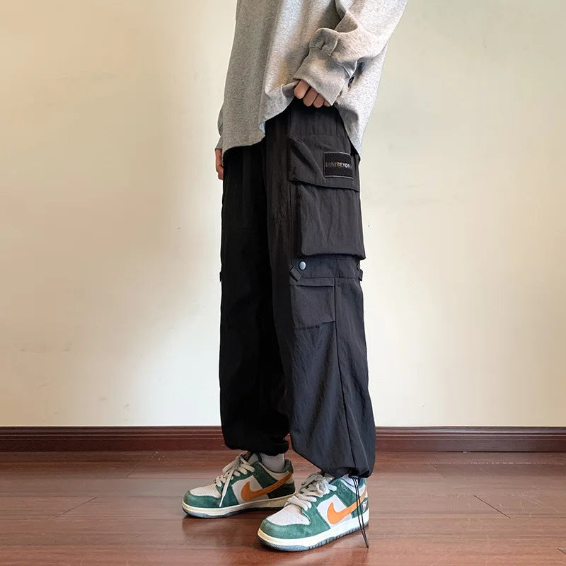 Y2K Tapered Casual Cargo Pants