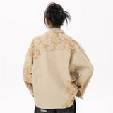 Camisa Blusa Patchwork Estilo Y2K