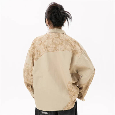 Y2K Stylish Patchwork Blouse Shirt