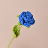 Single Bouquet Hand-Knitted Crochet Flower