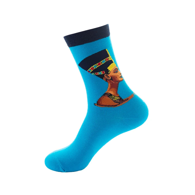 Classic Famous Art Cotton Socks