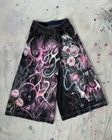 Y2K Vintage Patchwork Jorts