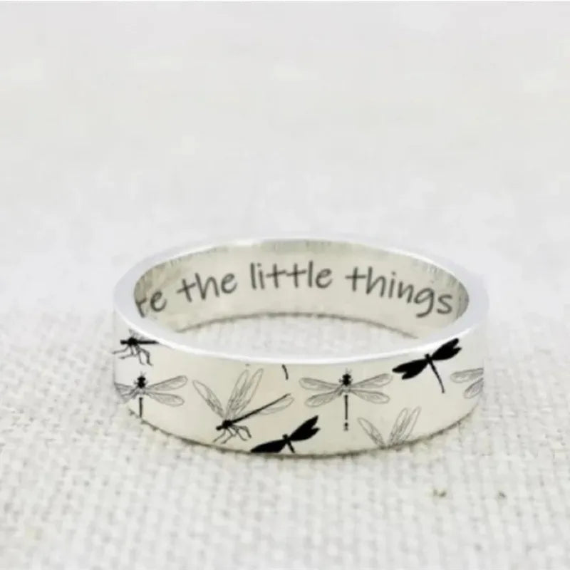Dragonfly Pattern Ring