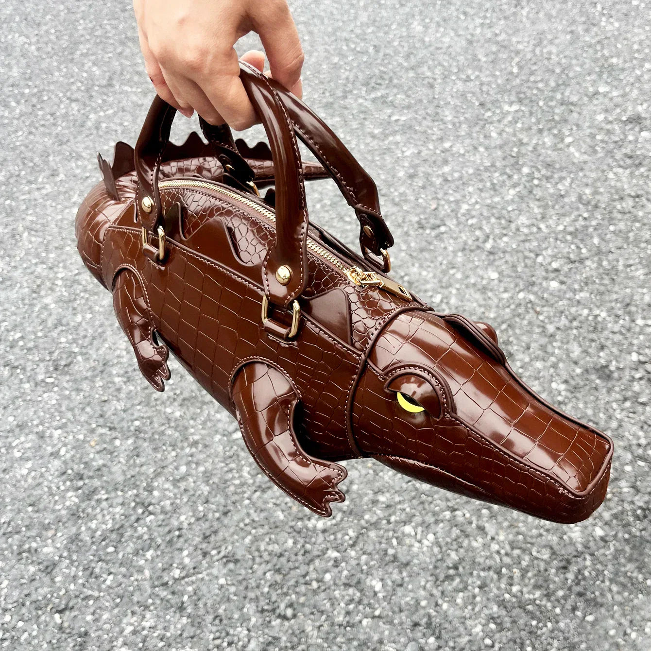 Crocodile Leather Purse