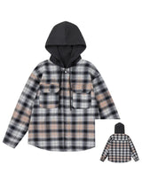 Double-sided Matching Zip-up Hoodie