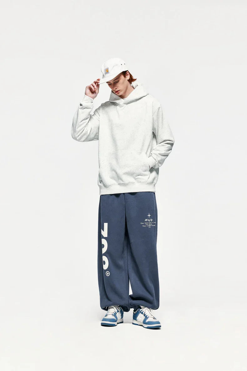 Lazy Boy Korean Style Wide Leg Pants