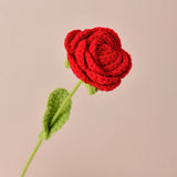 Single Bouquet Hand-Knitted Crochet Flower