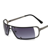 Y2K Futuristic Rectangle Glasses