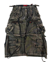 Retro Baggy Low Rise Cargo Jeans