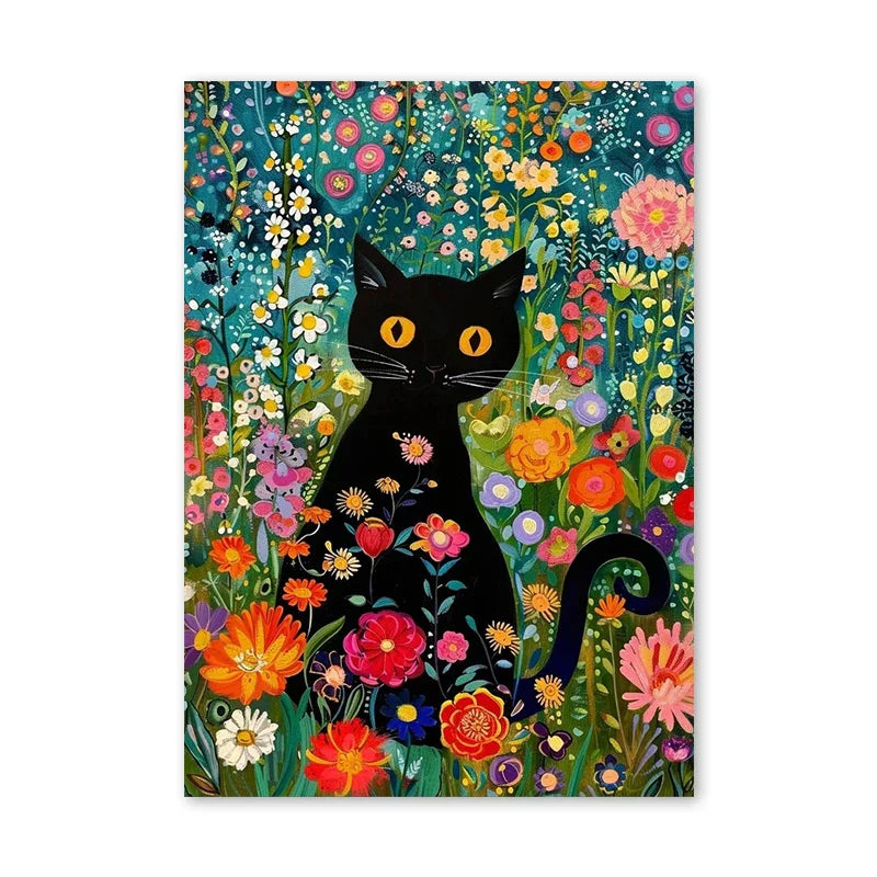 Vintage Klimt Woman Paint