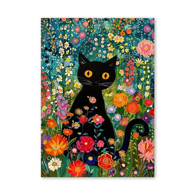 Vintage Klimt Frau Malen
