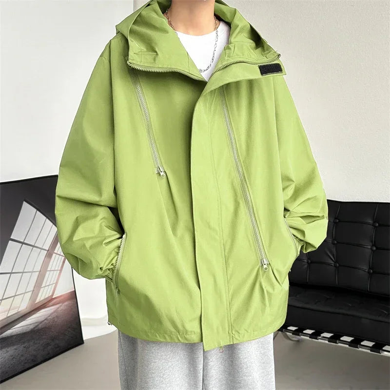 Y2K Windbreaker Jacket