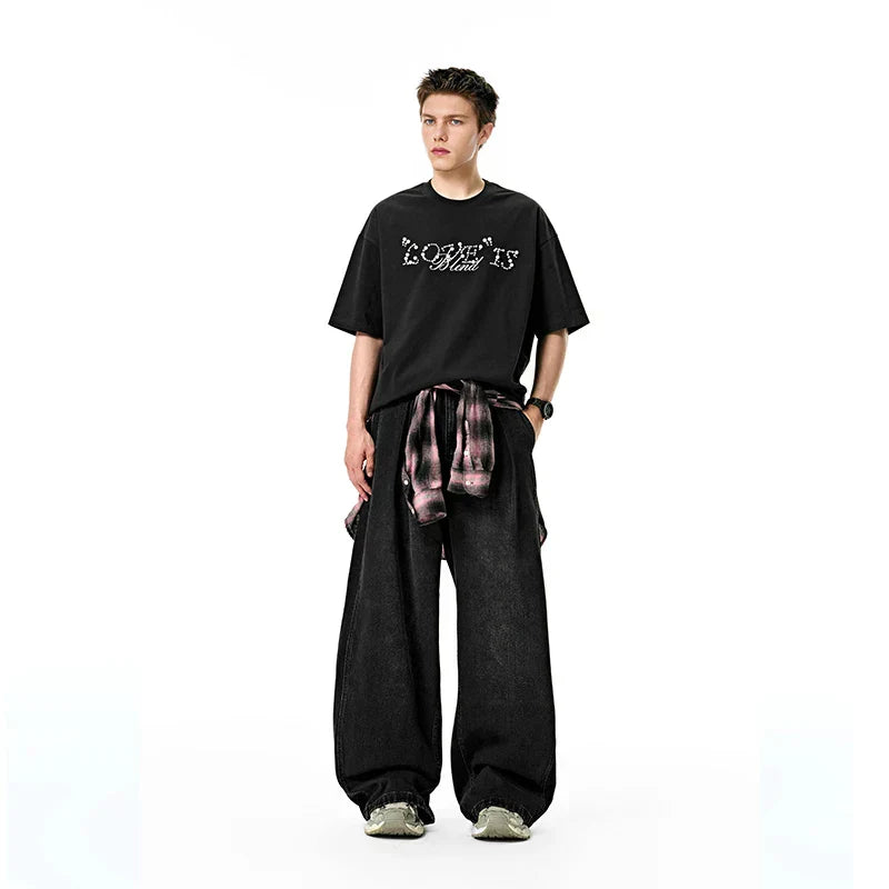 Comfy Vintage Loose Fit Wide Jeans