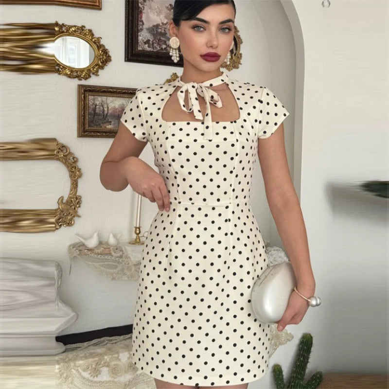 Keyhole Mini Dress