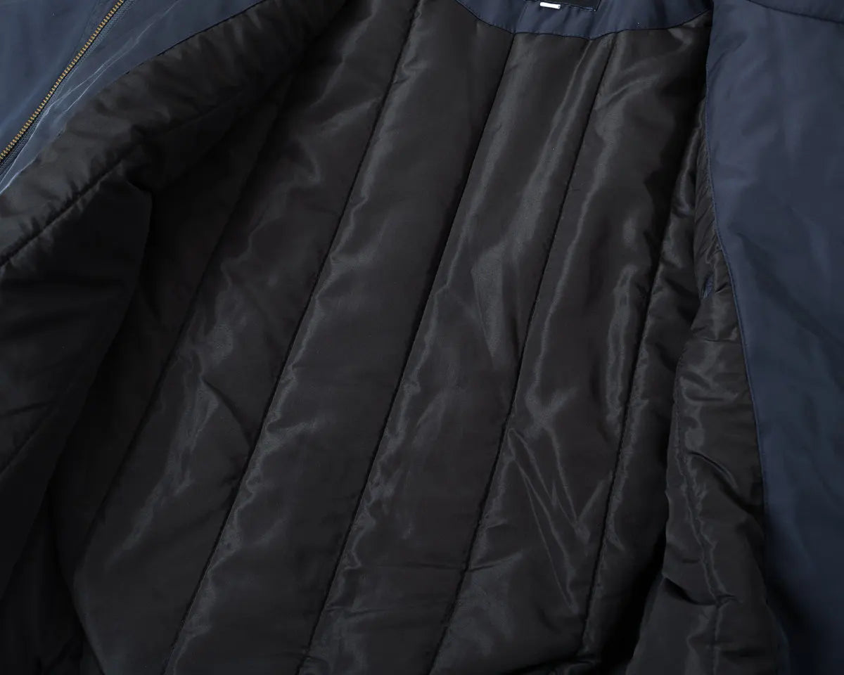 Padded Zip-up Windbreaker Jacket