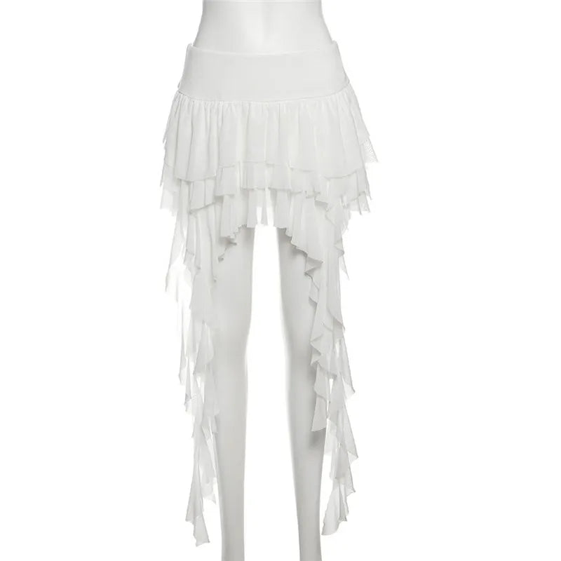 Fairy Grunge Ruffle Skirt