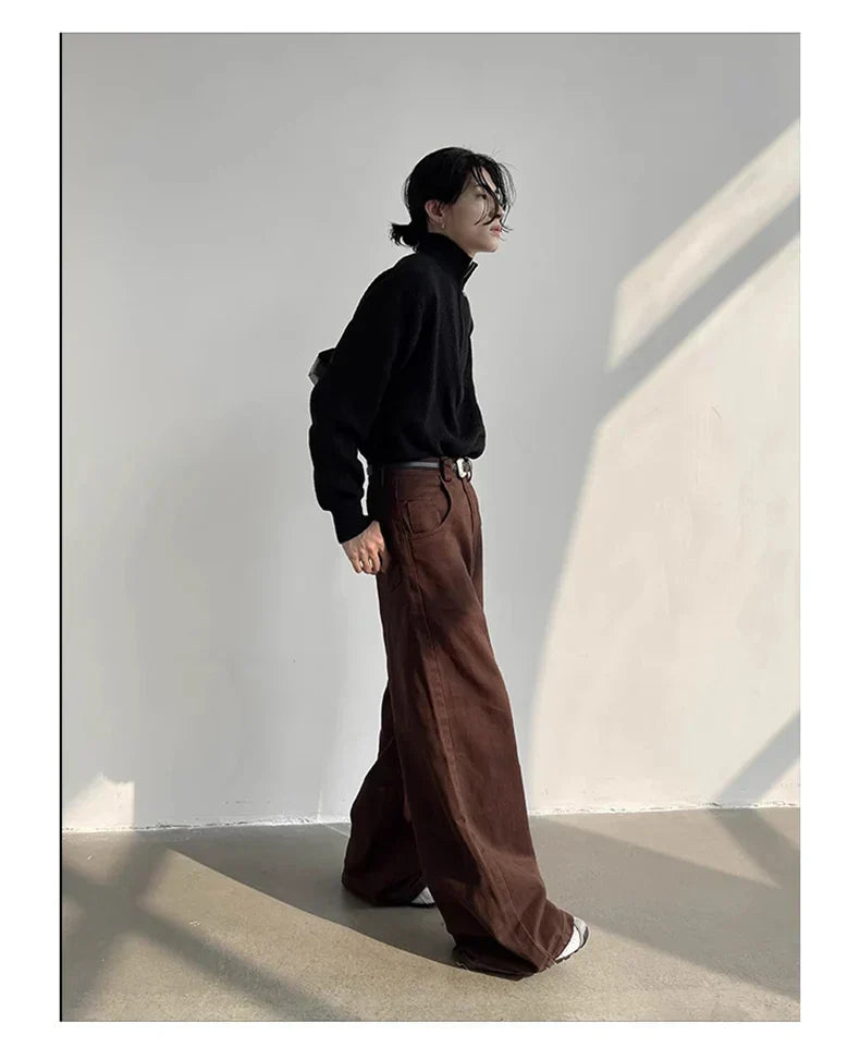 Y2K Ankle-length Baggy Jeans