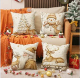 Vintage Christmas Pillow Covers