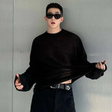 Stylish Korean Round Collar Oversized T-Shirt