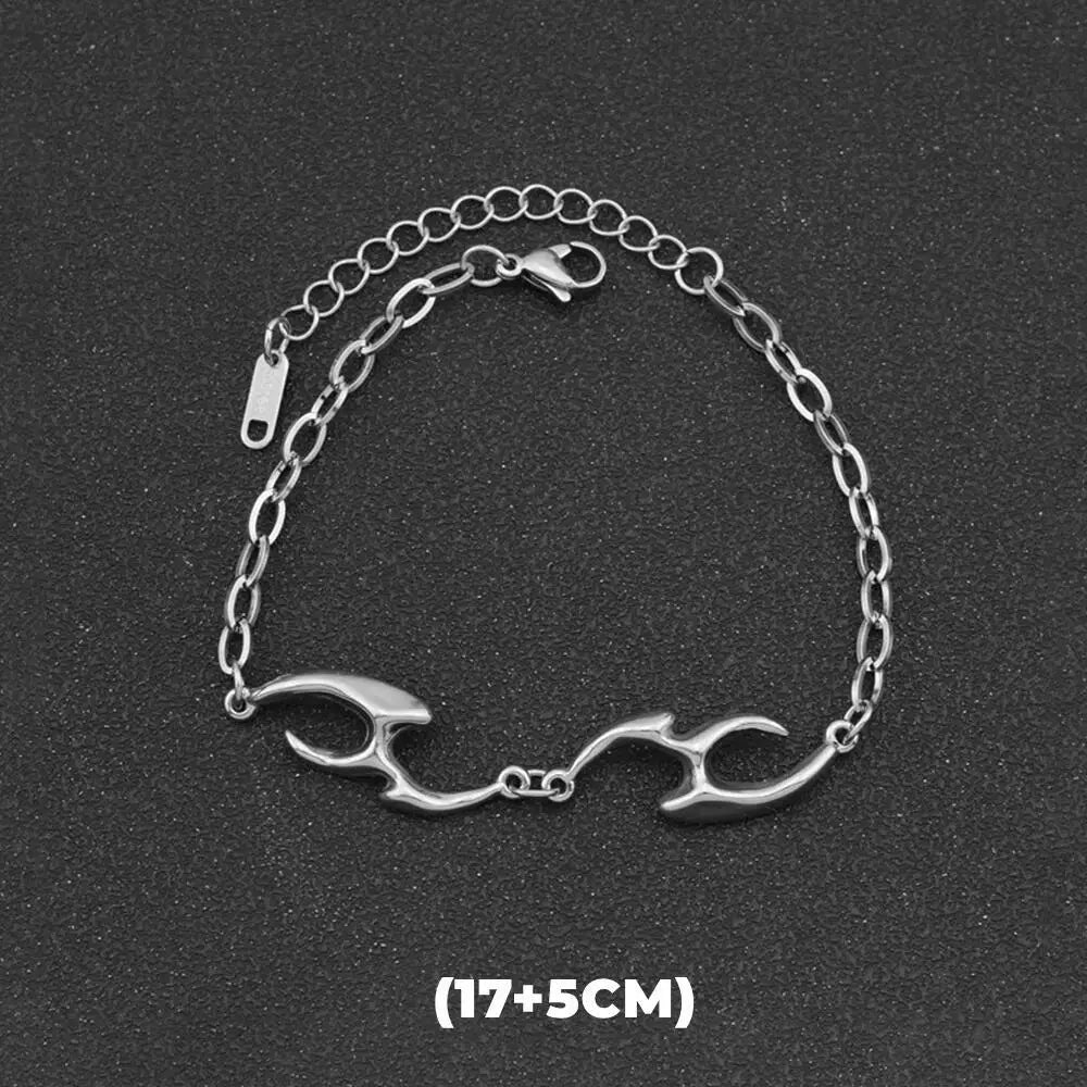 Cyperpunk Titanium Steel Necklace