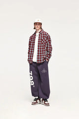Lazy Boy Korean Style Wide Leg Pants
