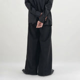 Grunge Pleated Style Pants