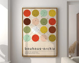 Modernist Geometric Canvas Poster
